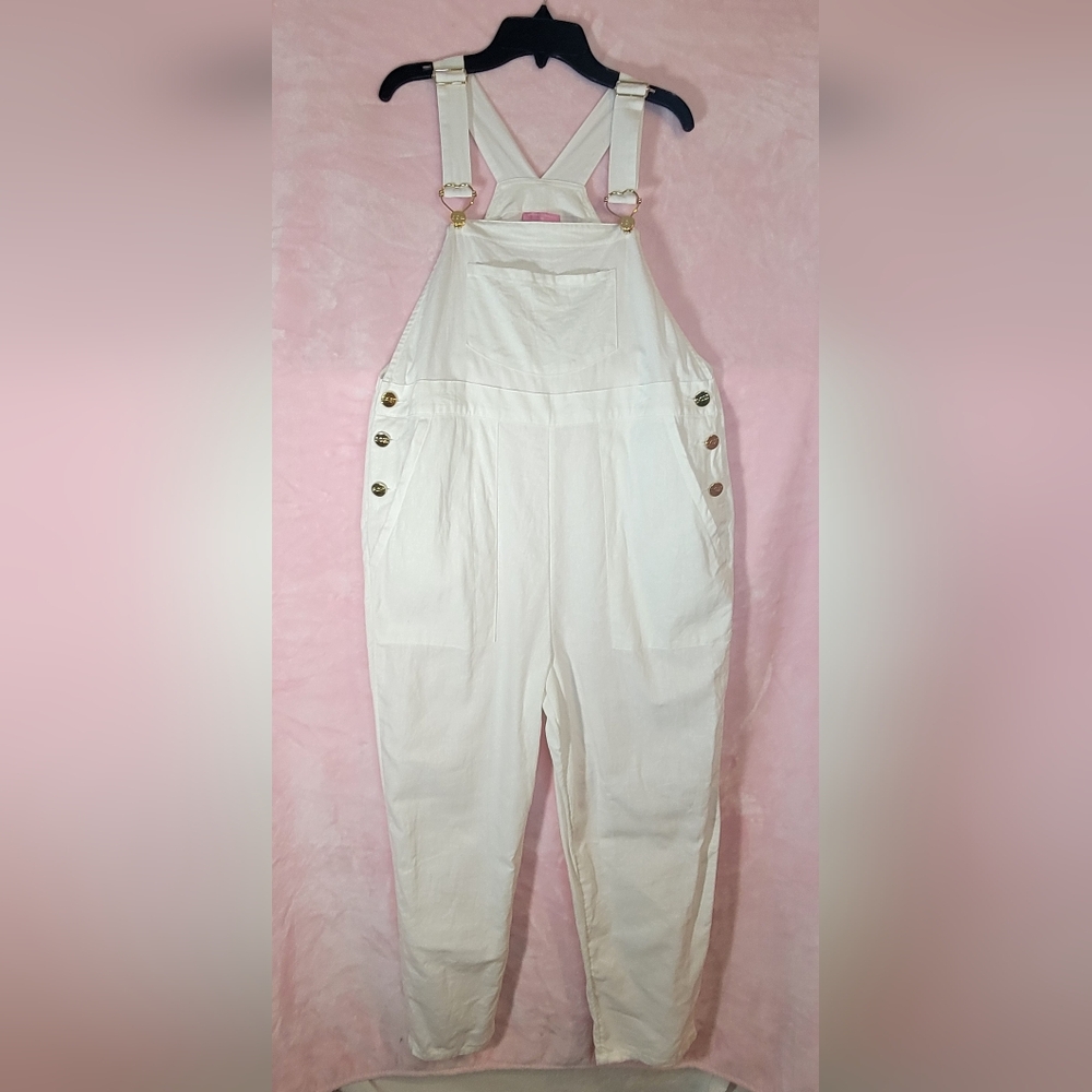 Stoney Clover Lane X Target White Overalls- Ladies XS